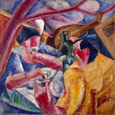 Under the Pergola, Naples by Umberto Boccioni