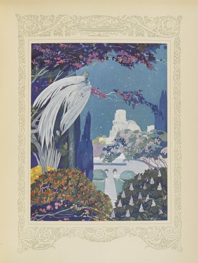 However the beautiful Bluebird never ceased to hover around the palace, illustration from 