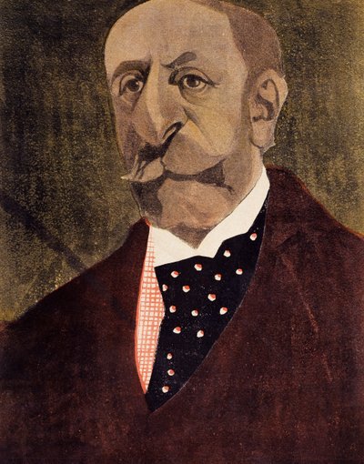 Portrait of Charles Camille Saint-Saens, French composer, pianist and organist by Umberto Brunelleschi