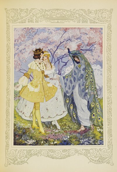 The fairy Candide then appeared before their eyes, illustration from 
