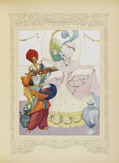 We Filled Basins, Served Her Fruit and Jars of Jam, Illustration from 
