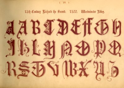 Richard the Second, Westminster Abbey, 1862 by Unbekannt