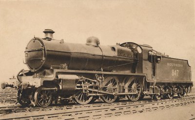 2.6.0. Mixed Traffic Engine No. A.847, Early 20th Century by Unbekannt