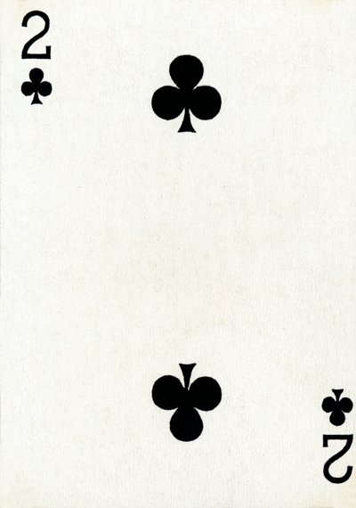 2 of Clubs from a deck of Goodall & Son Ltd. playing cards by Unbekannt