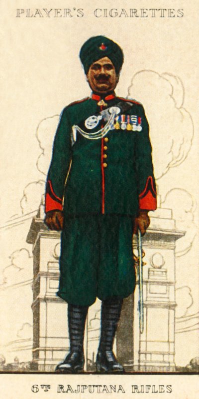 6th Rajputana Rifles by Unbekannt