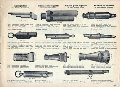 Whistles Catalogue Page, 2009 by Unbekannt