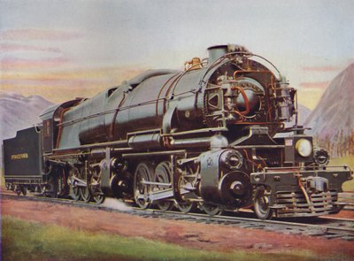 A 300-Ton American Mallet Type Freight Engine, Pennsylvania Railroad, 1926 by Unbekannt