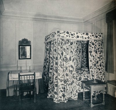 A Bedroom from the House of Major Nicholas Sewall, at Secretary by Unbekannt