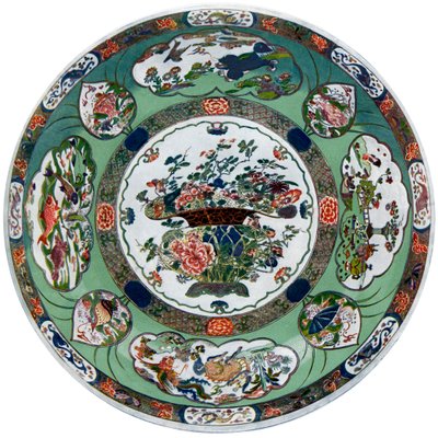 A Chinese Porcelain Dish of the Kang-he Period by Unbekannt