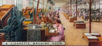 A Cigarette Machine Room by Unbekannt