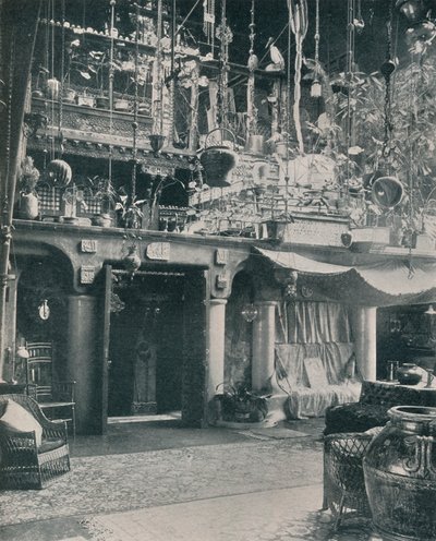 A Corner in the studio of Mr. Louis C. Tiffany by Unbekannt