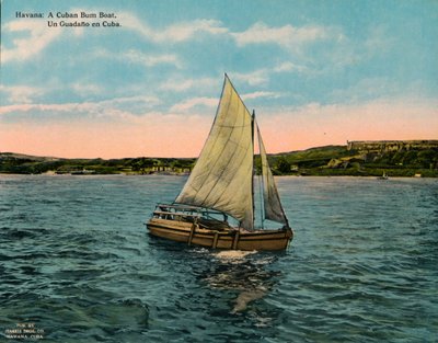 A Cuban bumboat, Havana, c. 1920 by Unbekannt