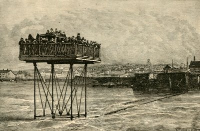 A Curious Rolling Bridge, 1882 by Unbekannt