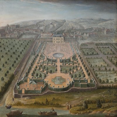 A French Estate by Unbekannt