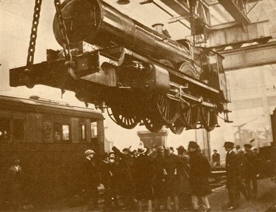 A Great Western Knight Mounted for the Inspection of Public School Boys Visiting Swindon, c1930 by Unbekannt