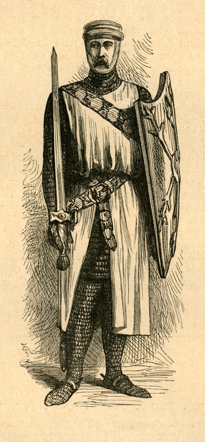 A Knight Templar, 1897 by Unbekannt