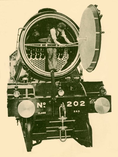 A London and North Eastern Mixed Engine with Smoke-Box Opened, c1930 by Unbekannt