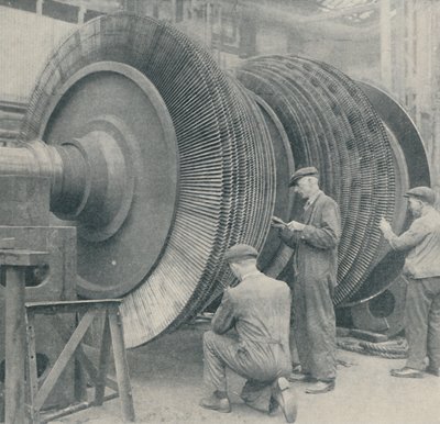 A Many-Bladed Rotor for one of the Queen Mary