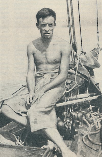 A Modern Ulysses. Gerbault Photographed at Suva, in the Fiji Islands by Unbekannt