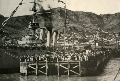 A Photograph Taken From The Nimrod...Lyttelton, 1908, 1909 by Unbekannt
