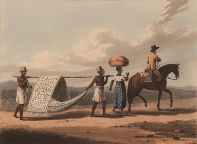 A Planter and his Wife on a Journey, 1816 by Unbekannt