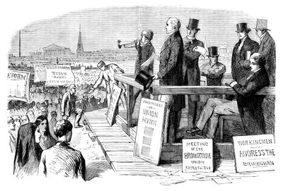 A Reform Act demonstration, Birmingham, West Midlands by Unbekannt