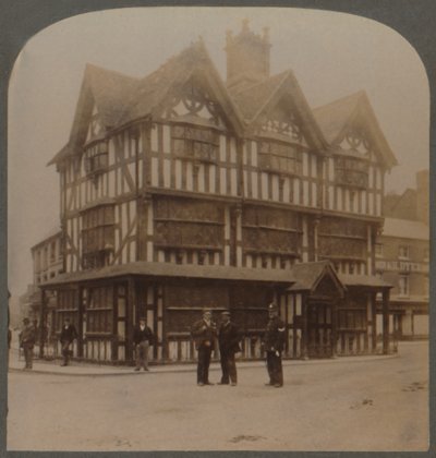A Relic of the Time of James I, 1603-25, the Old House, Hereford, England, c. 1910 by Unbekannt