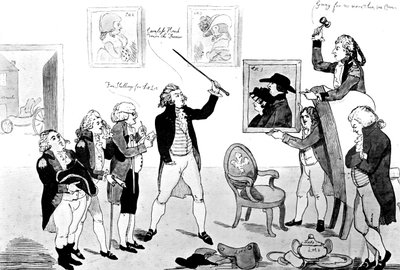 A Scene in the School for Scandal by Unbekannt