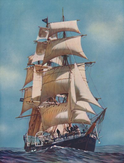 A Training Ship for Fifty-Two Years, the Joseph Conrad is now registered as a yacht, 1937 by Unbekannt