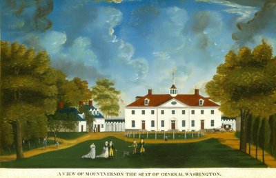 A View of Mount Vernon by Unbekannt