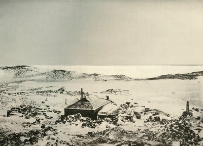 A View of the Hut Looking Northwards by Unbekannt