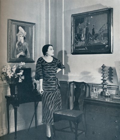 A corner in the house of Lady Jowitt, 1934 by Unbekannt