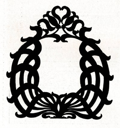 A Design for a Picture Frame Titled Sixpence by Unbekannt