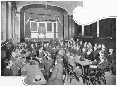 A Discussion at the Eleusis Club, London by Unbekannt