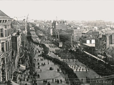 A Fete Day in the American Capital, Washington DC, USA, 1895 by Unbekannt