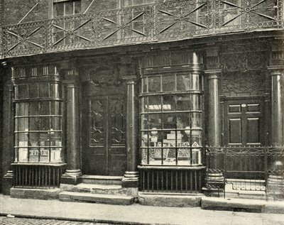 A Fine Shop in Artillery Row, Houndsditch, London, Latter Half of the Eighteenth Century by Unbekannt