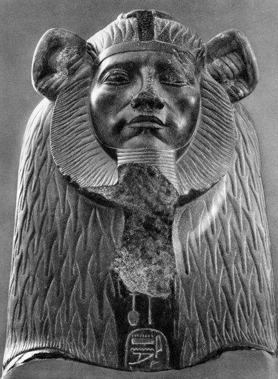 A Granite Sphinx of King Amenemhat III, c1820 BC by Unbekannt