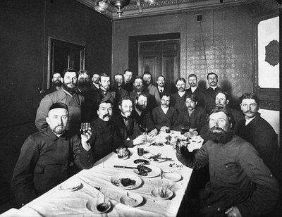 A Group of Deputies of the Second Duma by Unbekannt