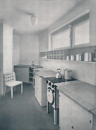 A kitchen designed by Professor Oswald Haerdtl, of Vienna by Unbekannt
