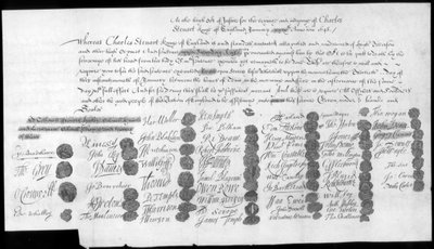 A letter relating to Charles Stuart, Bonnie Prince Charlie, 18th century by Unbekannt