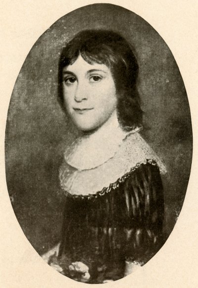 A Portrait of Catharine Schuyler Van Rensselaer by Unbekannt