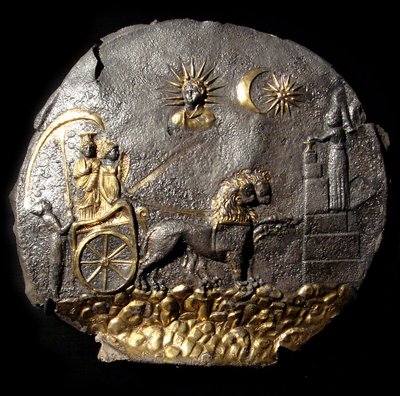A Round Medallion Plate Describing Cybele by Unbekannt