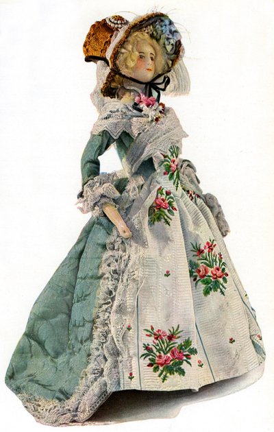 A Small-Scale Dress Design Mannequin by Unbekannt