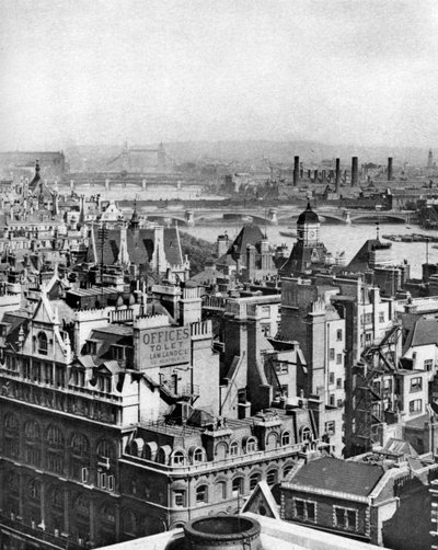 A View South-Eastward from Bush House as Far as Blackheath, London by Unbekannt