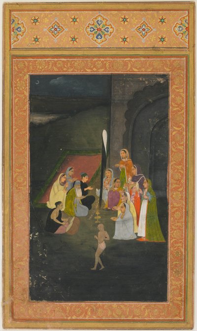 A Visit at Night to a Mullah by Unbekannt