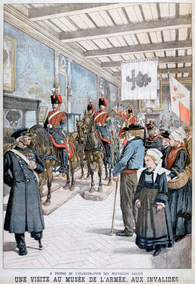 A Visit to the Army Museum by the War Veterans, 1903 by Unbekannt