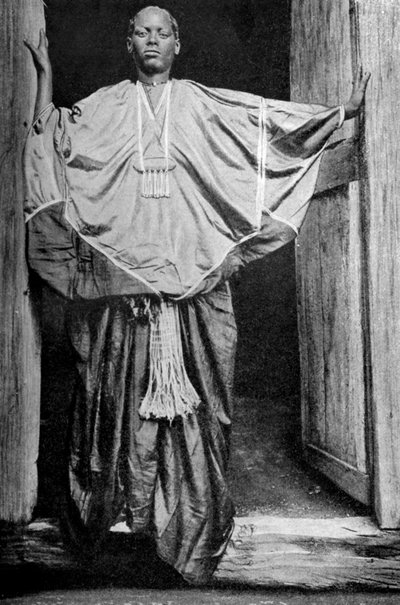 A Woman from Harar in Festival Attire, Ethiopia, 1922 by Unbekannt
