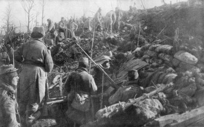 Abandoned German Trenches, Eparges Ridge, Near Verdun, France, August 1915 by Unbekannt