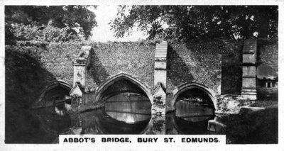 Abbots Bridge, Bury St Edmunds, Suffolk by Unbekannt