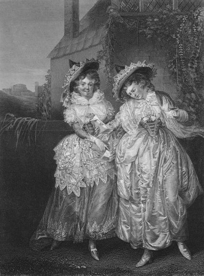 Act II Scene i from The Merry Wives of Windsor by Unbekannt